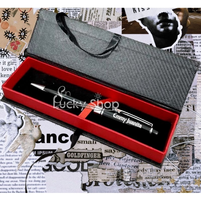 

Pulpen Metal (A-B164) Model Parker Free Nama | Pen Promosi Souvenir Hadiah Kado Custom