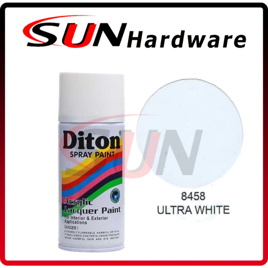 Pilox DITON 300 cc Ultra White 8458 Pilox Pylox Cat Semprot Putih