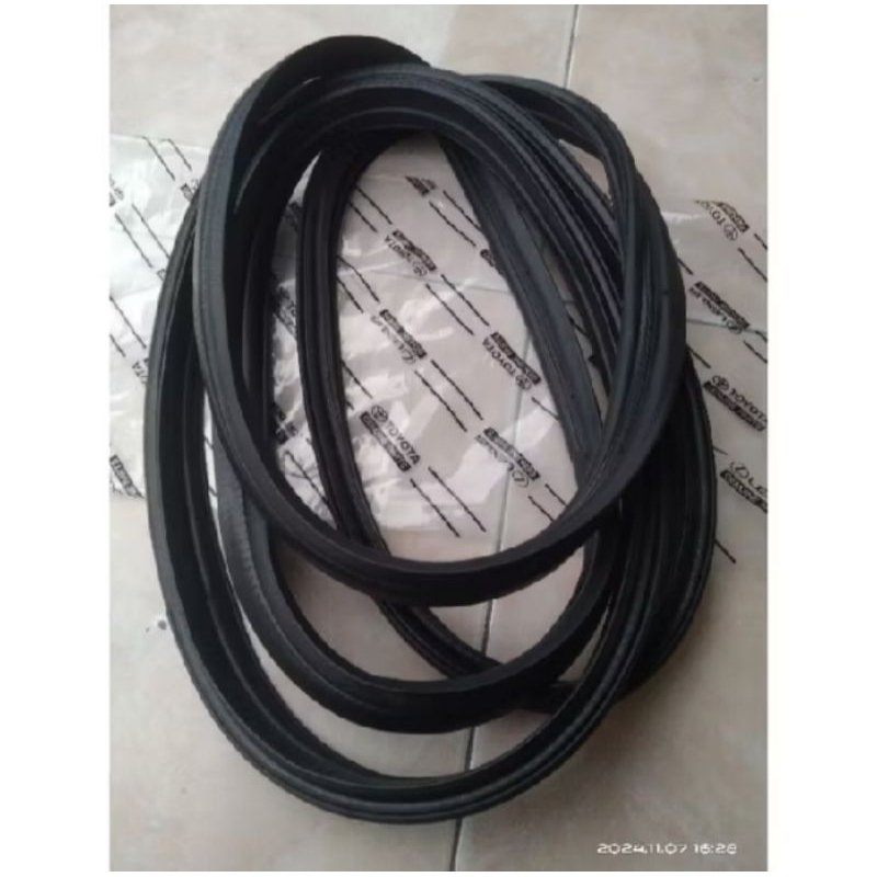 FULLSET KARET PEREDAM BODY PINTU MOBIL KIJANG KAPSUL LGX, LSX KRISTA+KARET BAGASI PINTU BELAKANG