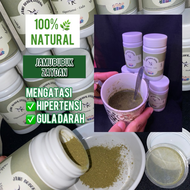 

JAMU HIPERTENSI/JAMU GULA DARAH/JAMU BUBUK ZAYDAN