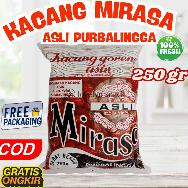 

KACANG GARING MIRASA KHAS PURBALINGGA 250GR