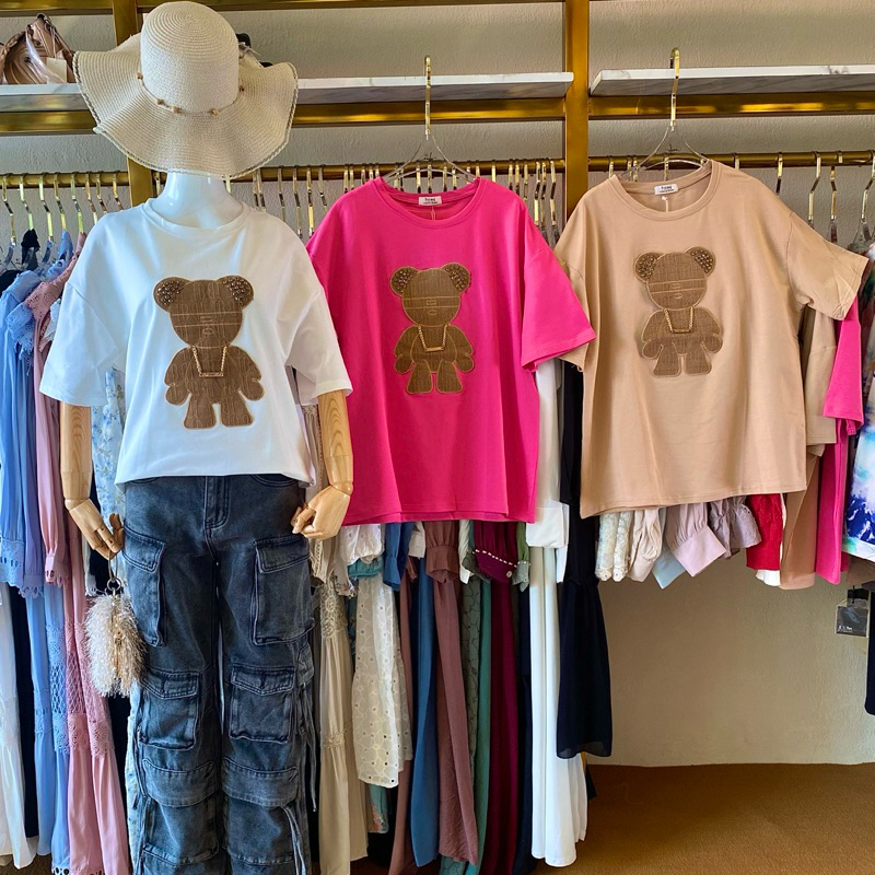 T-shirt Oversize Bear Import