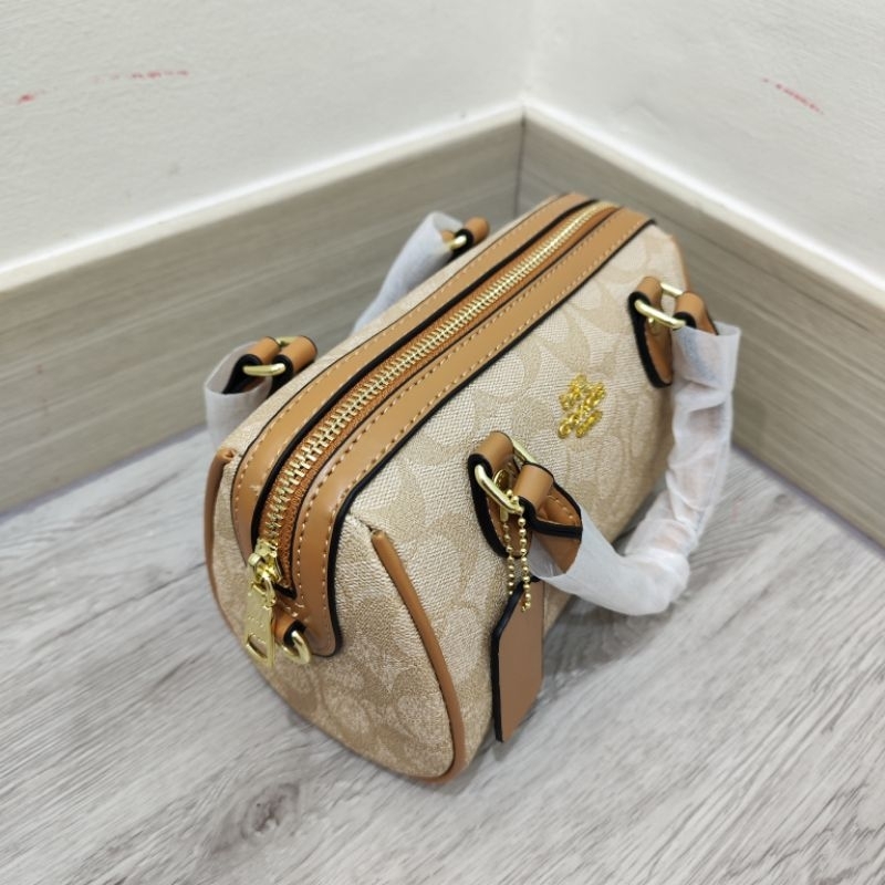 Terbaru Terbaru Tas Coa Mini Speedy Bag In Signature Import 6207#