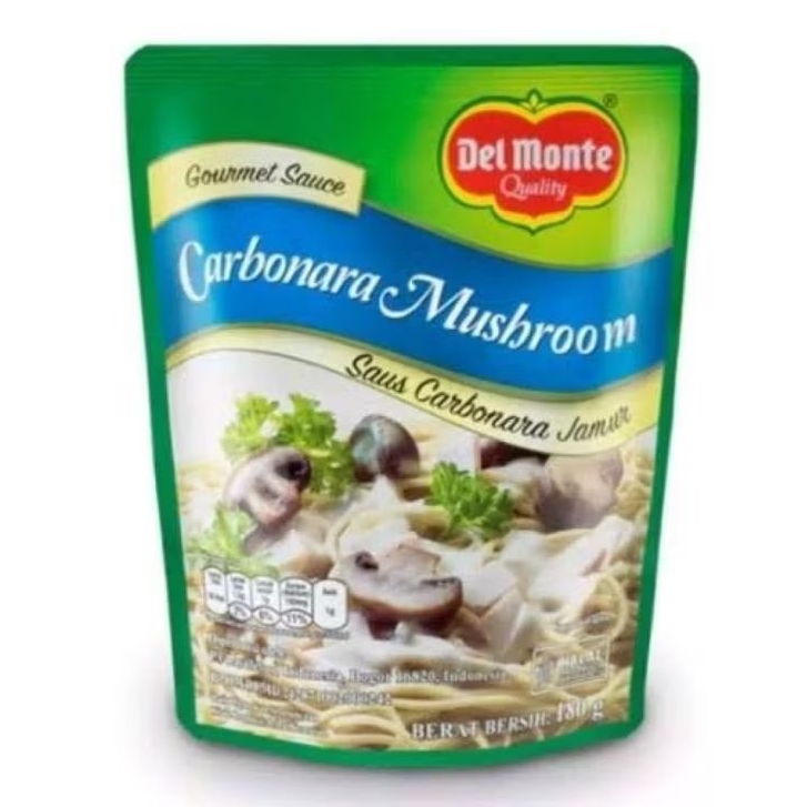 

Delmonte Del Monte Saus Carbonara Mushroom 180gr