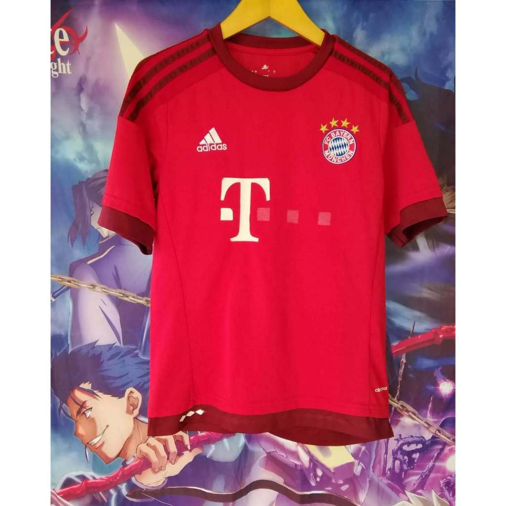 Adida x Bayern Munchen Merch Jersey Sport Tees Kaos Tshirt Original Second Merch Japan Korea Brand V