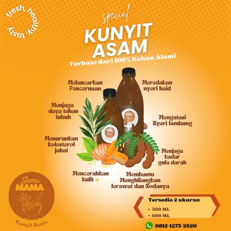 

Kunyit Asam Spesial By Jamu Mama