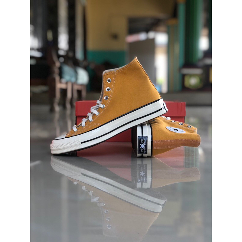 Sneakers converse 70s hi sunflower original resmi