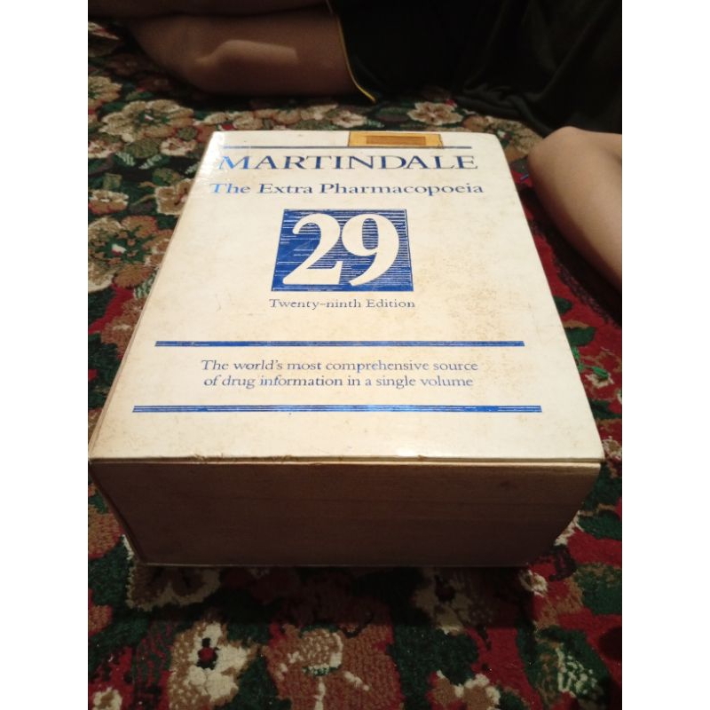 Buku MARTINDALE The Extra Pharmacopoeia Edisi 29 Bekas terawat