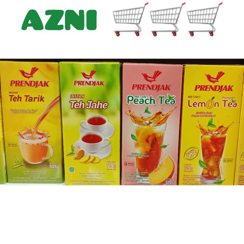 

Teh Prendjak Instan Isi 5 Pcs - Lemon Tea/ Jahe/ Tarik/ Peach