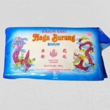 

Bihun cap naga burung / Bihun Hong harum sari 500 gr