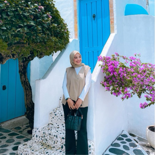 Baju muslim wanita, mukena, hijab, setcel, setrok, blezer