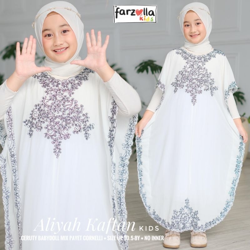 Aliyah Kids Kaftan Anak Muslim Original Produk By Farzolla