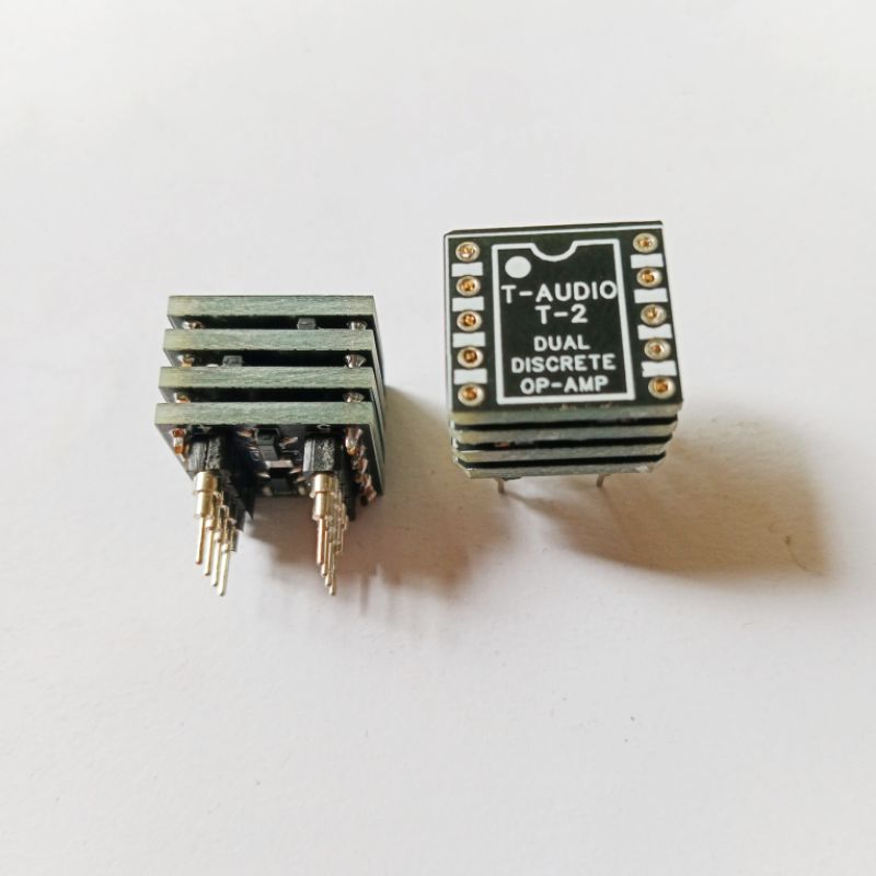 T-Audio T-2 Dual Discrete Opamp Class A Substitution for NE5532 OPA2132 AD827 OPA2604 etc