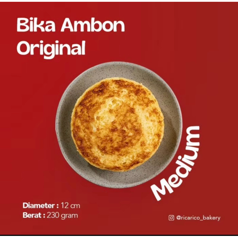 Rica Rico Bika Ambon Reguler