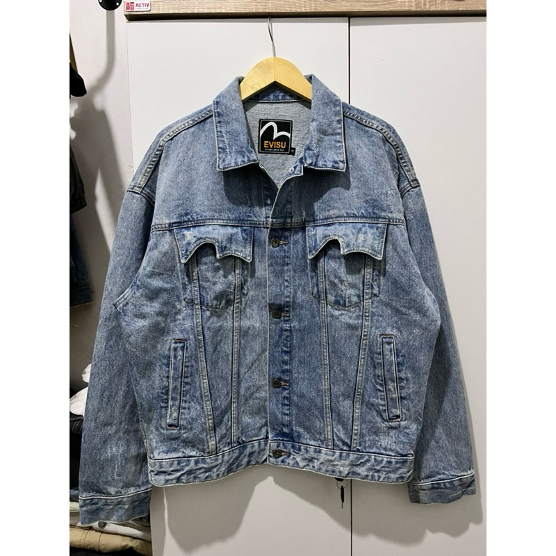 Trucker denim Evisu