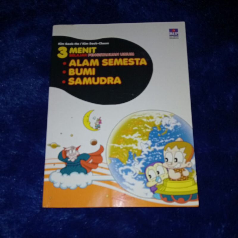 buku 3 menit belajar pengetahuan umum alam semesta, bumi, samudra