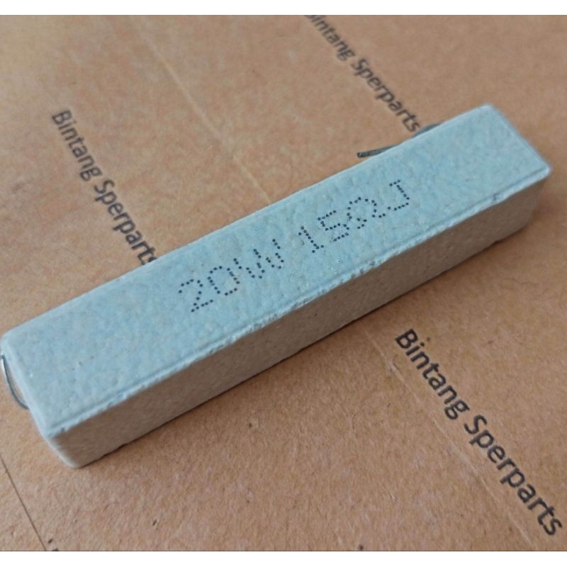 RESISTOR KAPUR 20W 15 OHM RESISTOR 20WATT 15 OHM RESISTOR 20 WATT 15 OHM