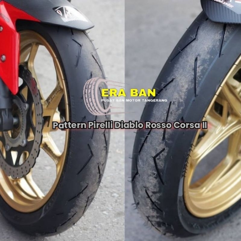 Ban Pirelli Diablo Rosso Corsa 2 90/80-14  90/80-17 100/80-17 110/70-17 Soft Compound