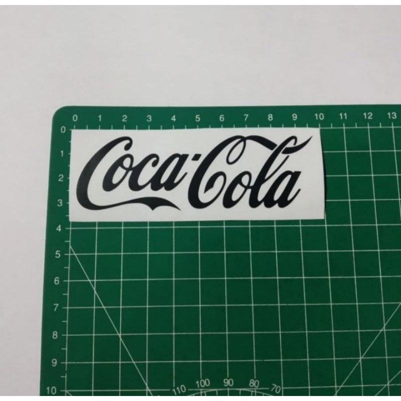 

stiker cutting Coca cola
