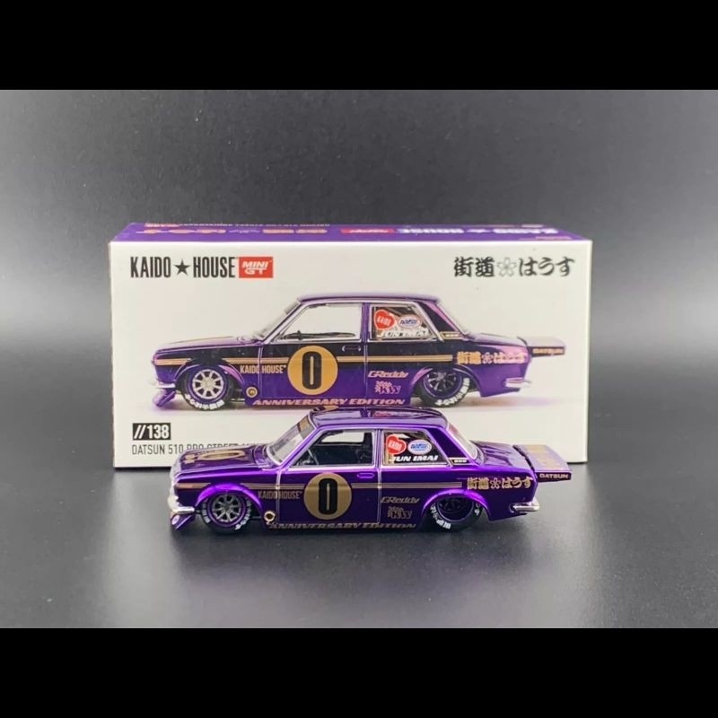 Minigt 1/64 Diecast Kaido House Datsun 510 Pro Street