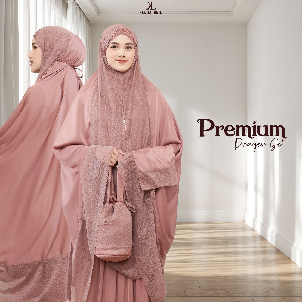 KODE Q67X Kallia Label Premium Prayer Set by Kallia  Mukena Mahar  Packaging with Box