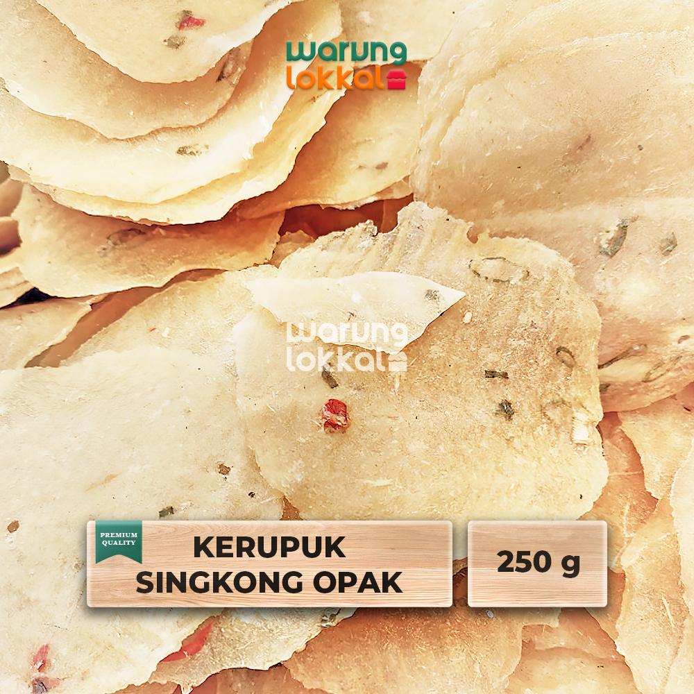 

Kerupuk Singkong Opak 250g - Warung Lokkal