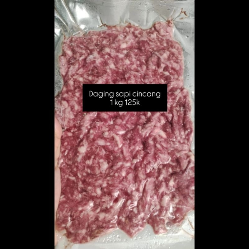 

sapi cincang / minced beef