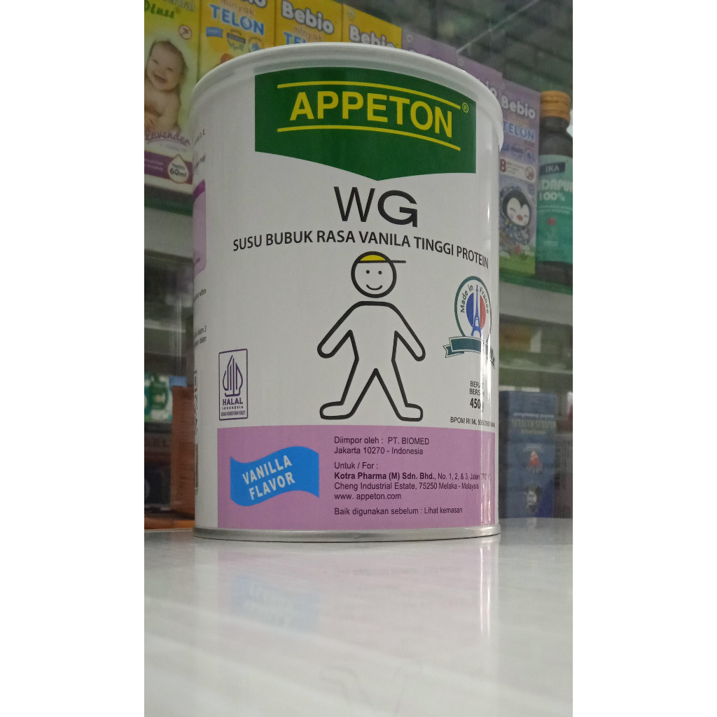 

appeton weight gain anak rasa vanilla 450 gram