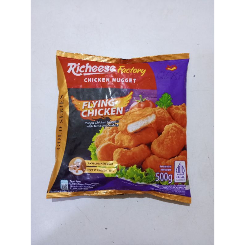 

Richeese chicken nugget flying chicken/crispy chicken nugget tempura 500gr