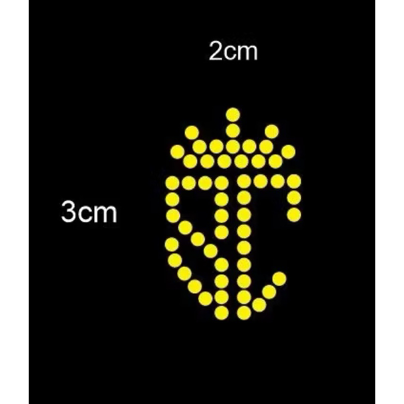 payet press mote gosok logo/merk