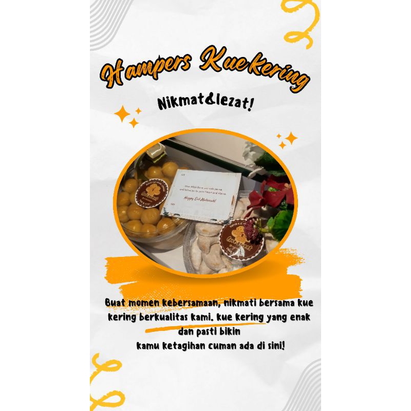 

Hampers Idul Fitri Kue Kering love sweet