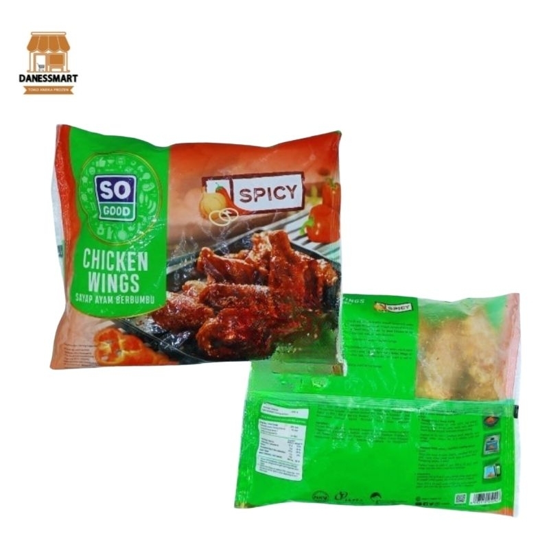 

So Good Spicy Wing 400gr Sayap Ayam Berbumbu