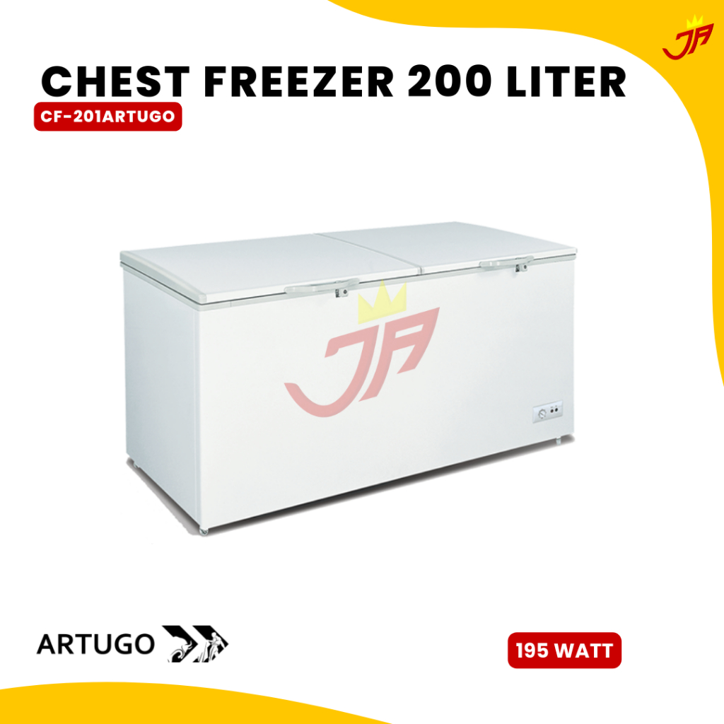 Chest Freezer Artugo CF-201/Freezer Box Artugo CF 201/Freezer 200liter