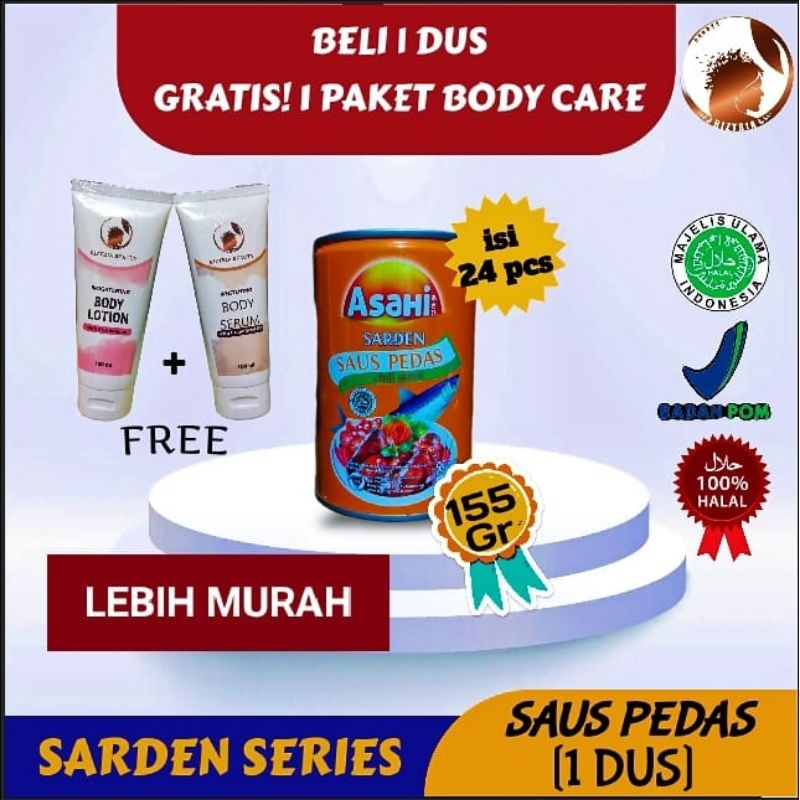 

AsaHi Sarden Saus Pedas 155 gr - 1 Dus