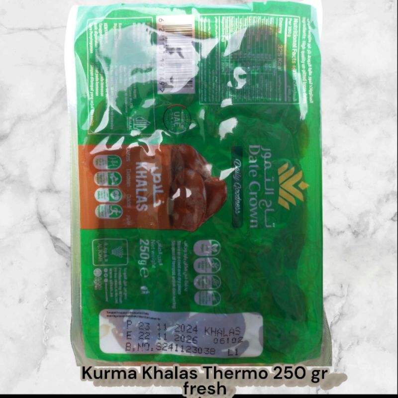 

KURMA KHALAS FRESS 250gr VAKUM CEMILAN SEHAT UNTUK BUKA PUASA SUNAH NABI GRATIS ONGKIR SAMPAI LEBARAN