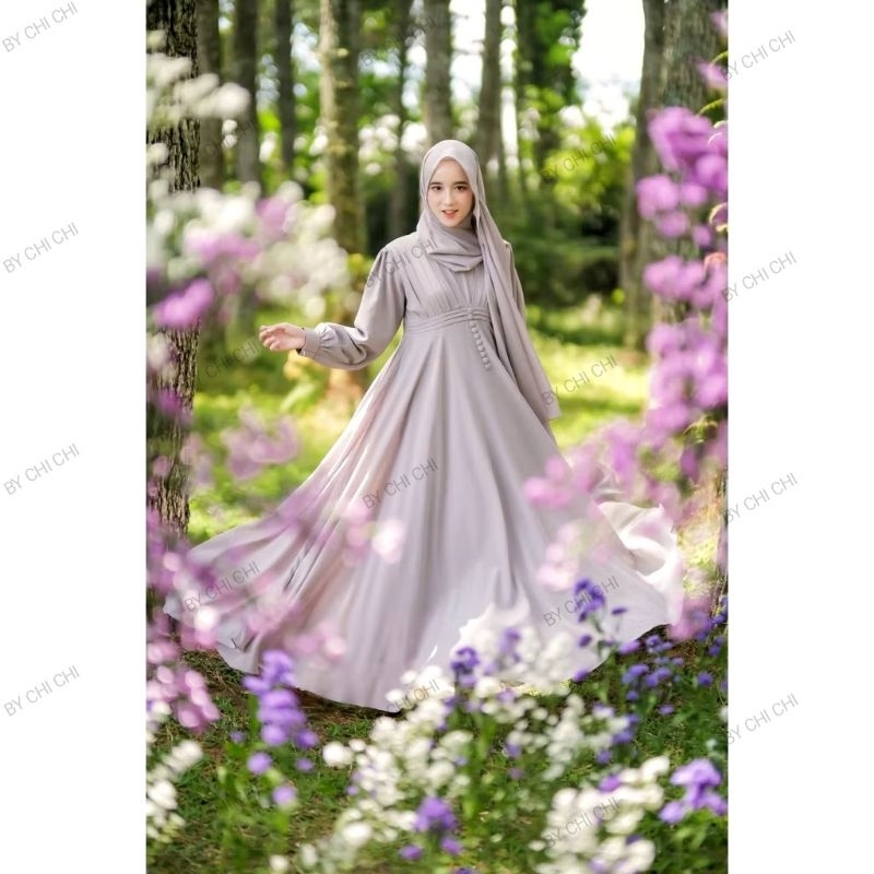 Prelove set hijab Jasmine Dress by Kazami store