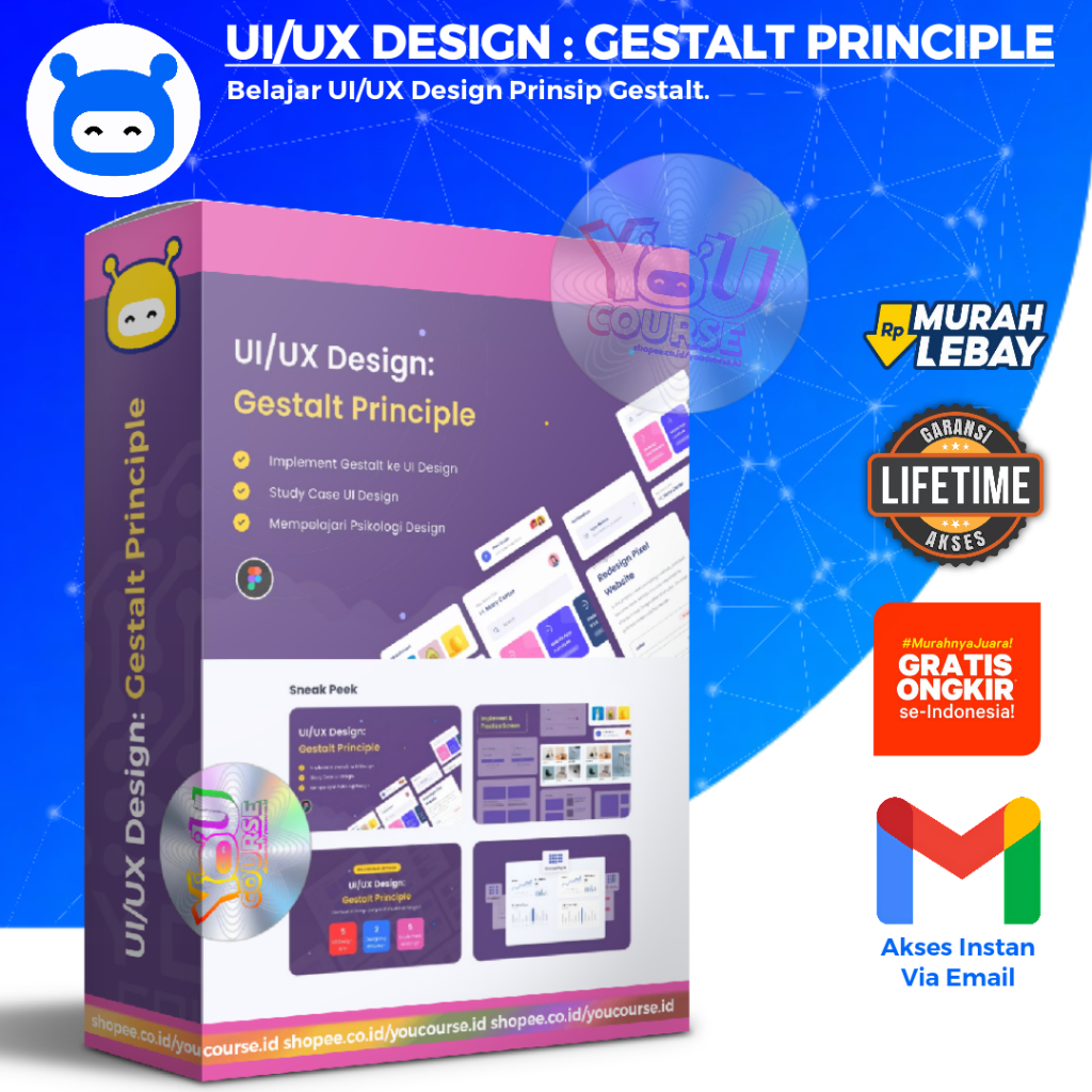 MAHIR UI/UX DESIGN GESTALT PRINCIPLE - Belajar UI/UX Prinsip Gestalt