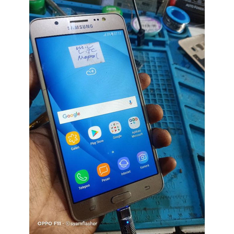 lcd copotan+frem samsung j510fn (minus deskripsi)