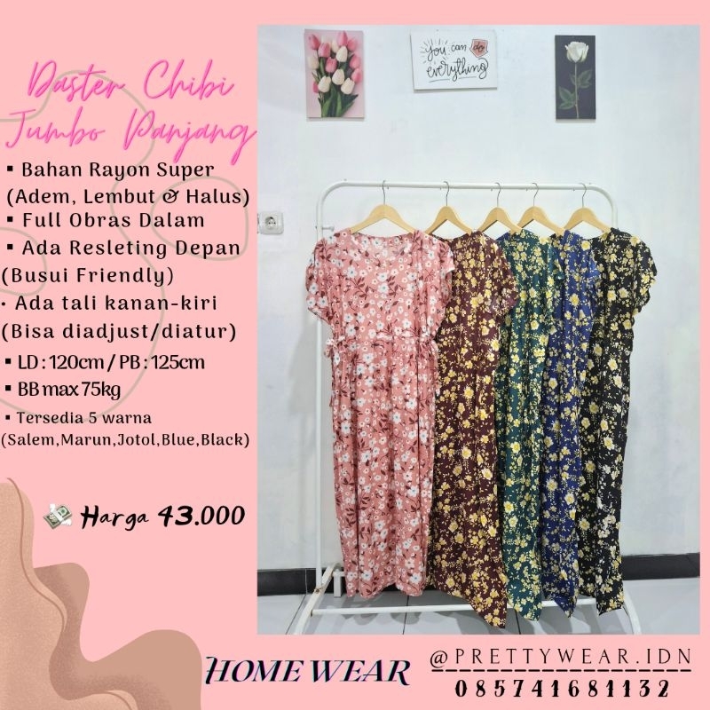 DASTER CHIBI JUMBO PANJANG