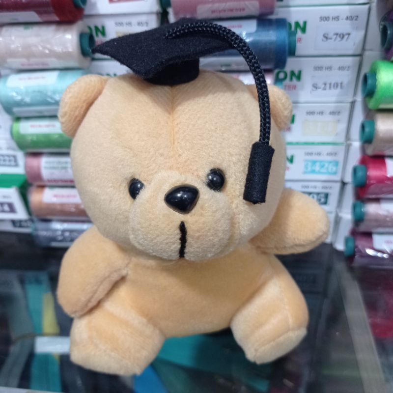 [10PCS] Topi Wisuda Untuk Boneka Kecil Ukuran 4cm