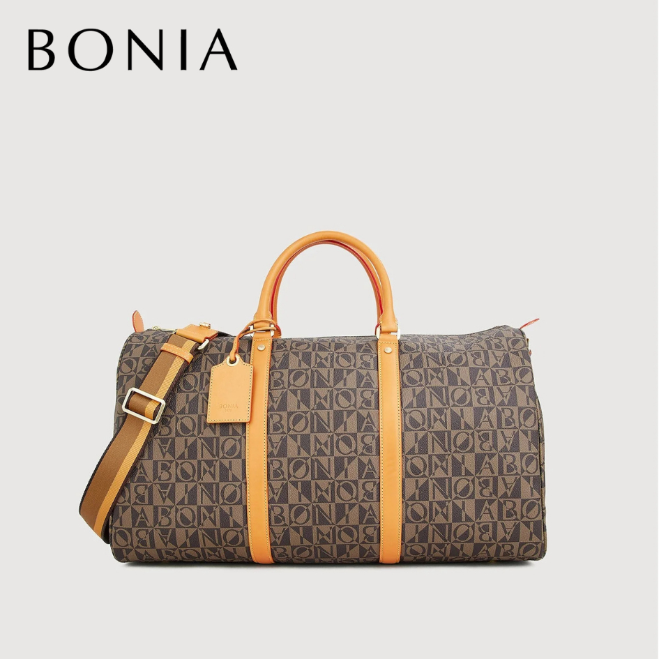 Bonia - Monogram Oversized Duffel Bag