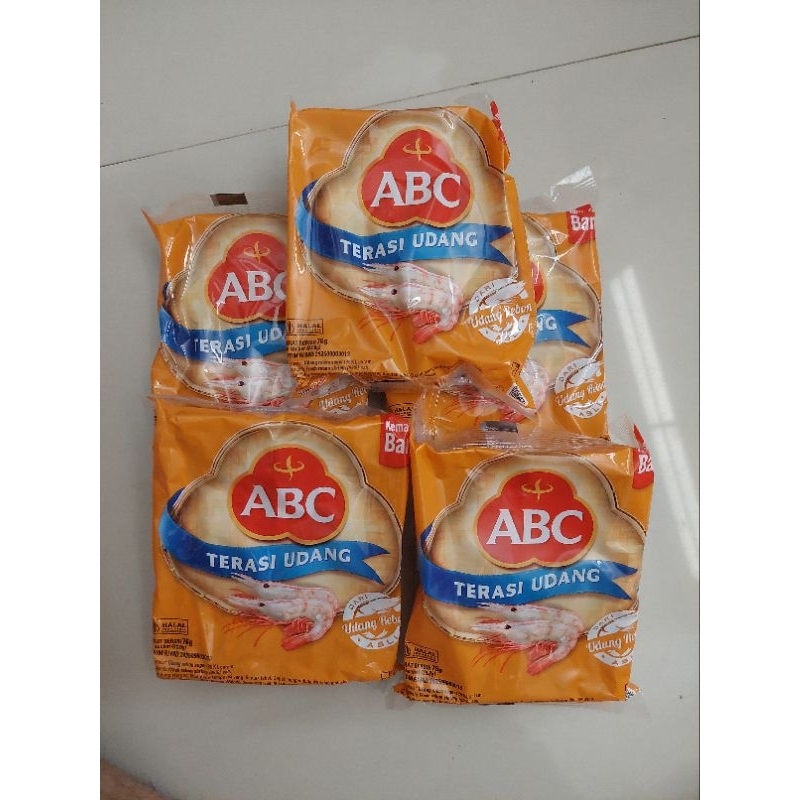 

Terasi udang ABC paket isi 5 pak