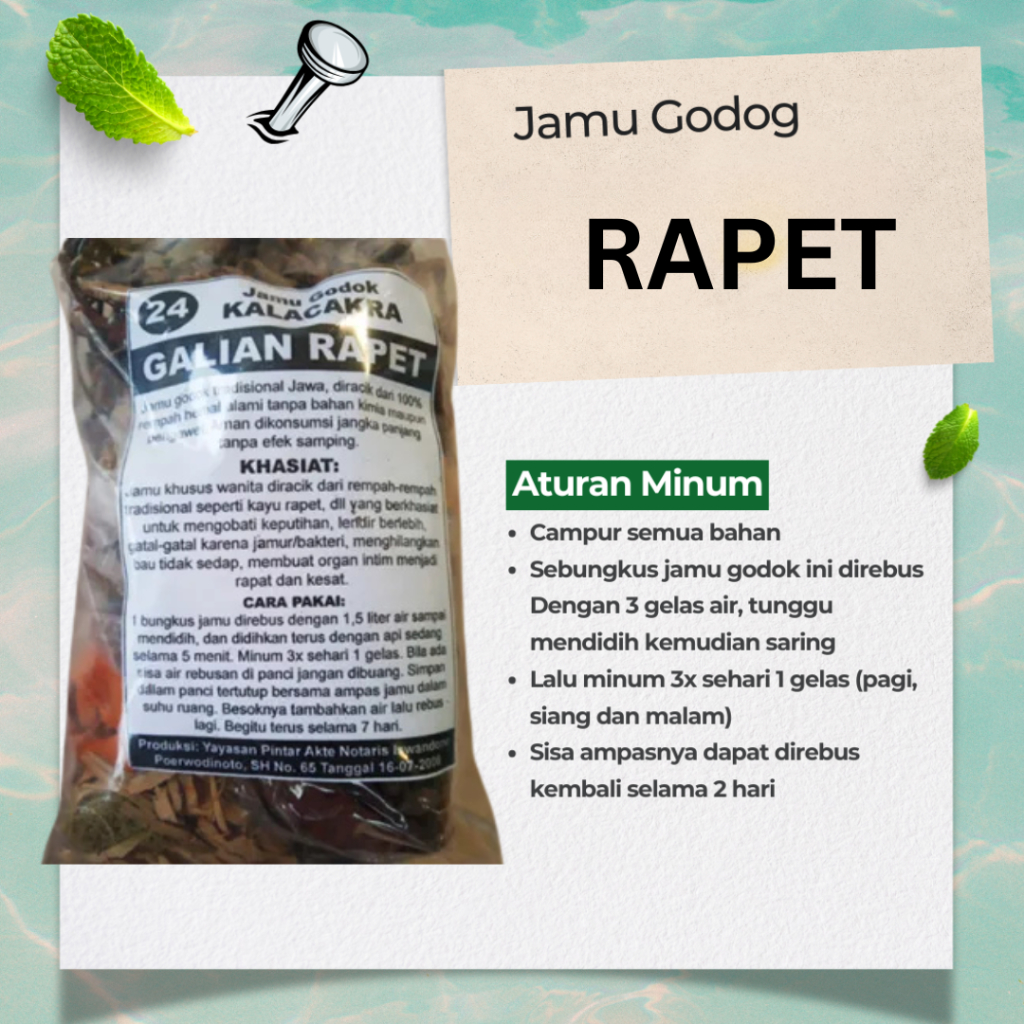 

JAMU GODOK GALIAN RAPET