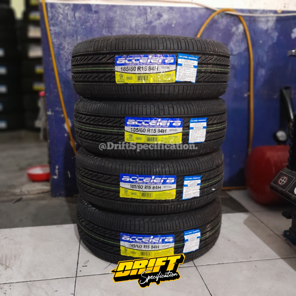 Ban Standart Mobil Swift Dan Splash ACCELERA 185 60 R15 ECOPLUSH Tubeles - Accelera 185 60 R15 Ecopl