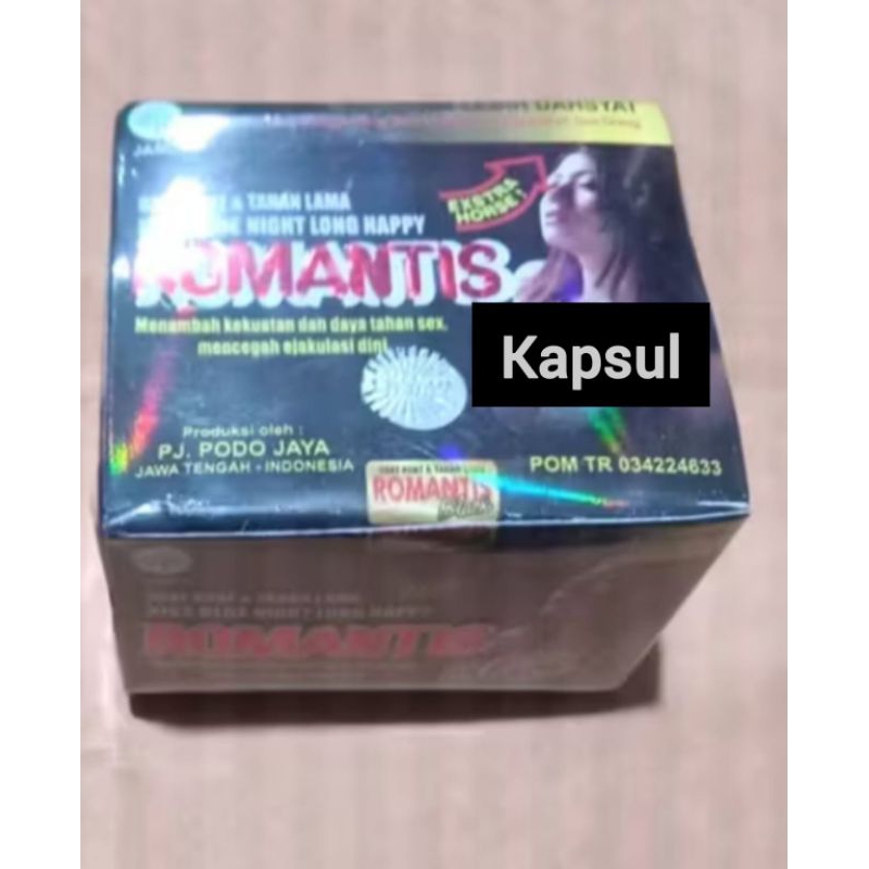 Romantis Black Stamin Kapsul Pria