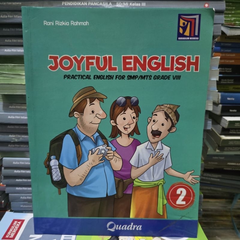 JOYFUL ENGLISH KELAS 2 SMP KURIKULUM MERDEKA QUADRA