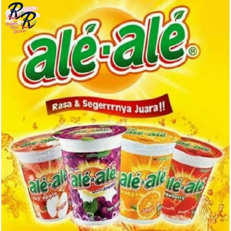 

ALE ALE ALL VARIAN RASA 180ML 1 DUS ISI 24 PCS