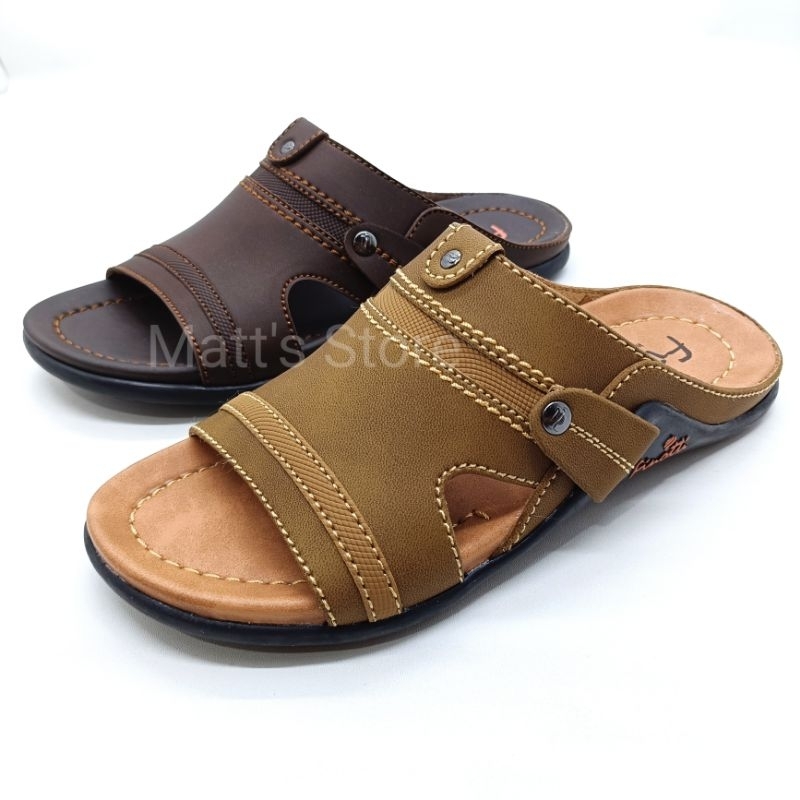 Sandal kasual pria Finotti BPZ 16 - size 38 - 43 - 100% original
