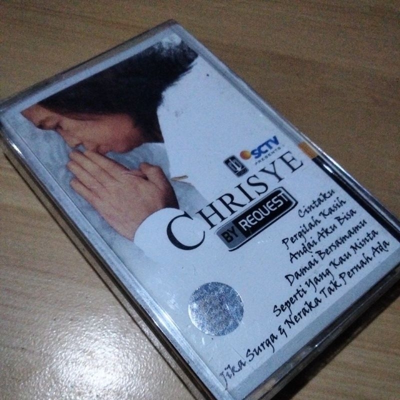 kaset pita jernih,cover casing mulus full box original"CHRISYE"