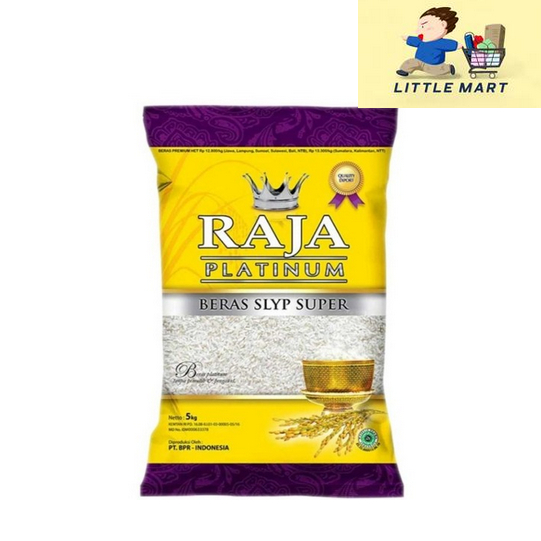

Beras Raja Platinum 5 kg Premium SYLP Super